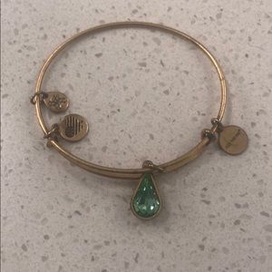 Alex and Ani Peridot Bracelet